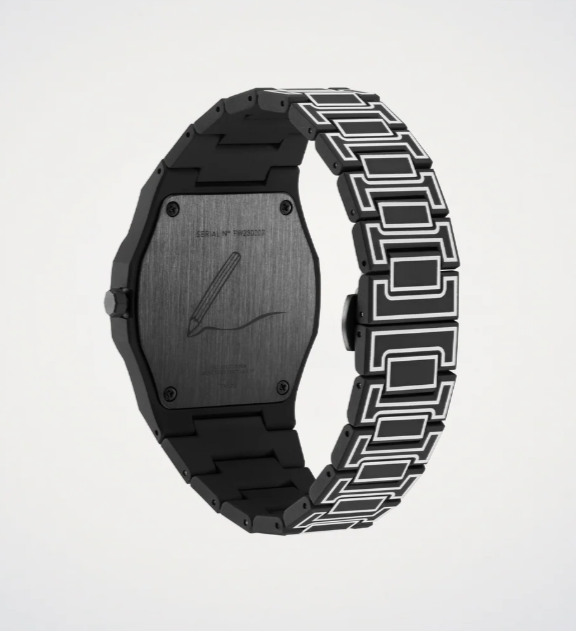 Orologio D1 Milano Uomo Black Sketch in Policarbonato D1-PCBJ33 - immagine 2