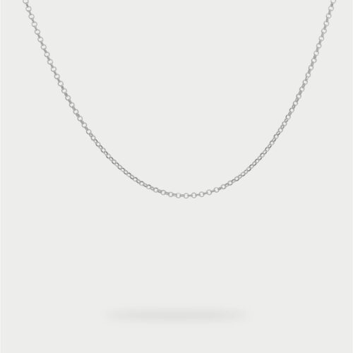 Collana Rue des Mille Donna Charm Bar in Argento CB-GR 01 RH