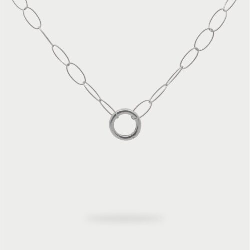 Collana Rue des Mille Donna Charm Bar in Argento CB-CL 01 RH