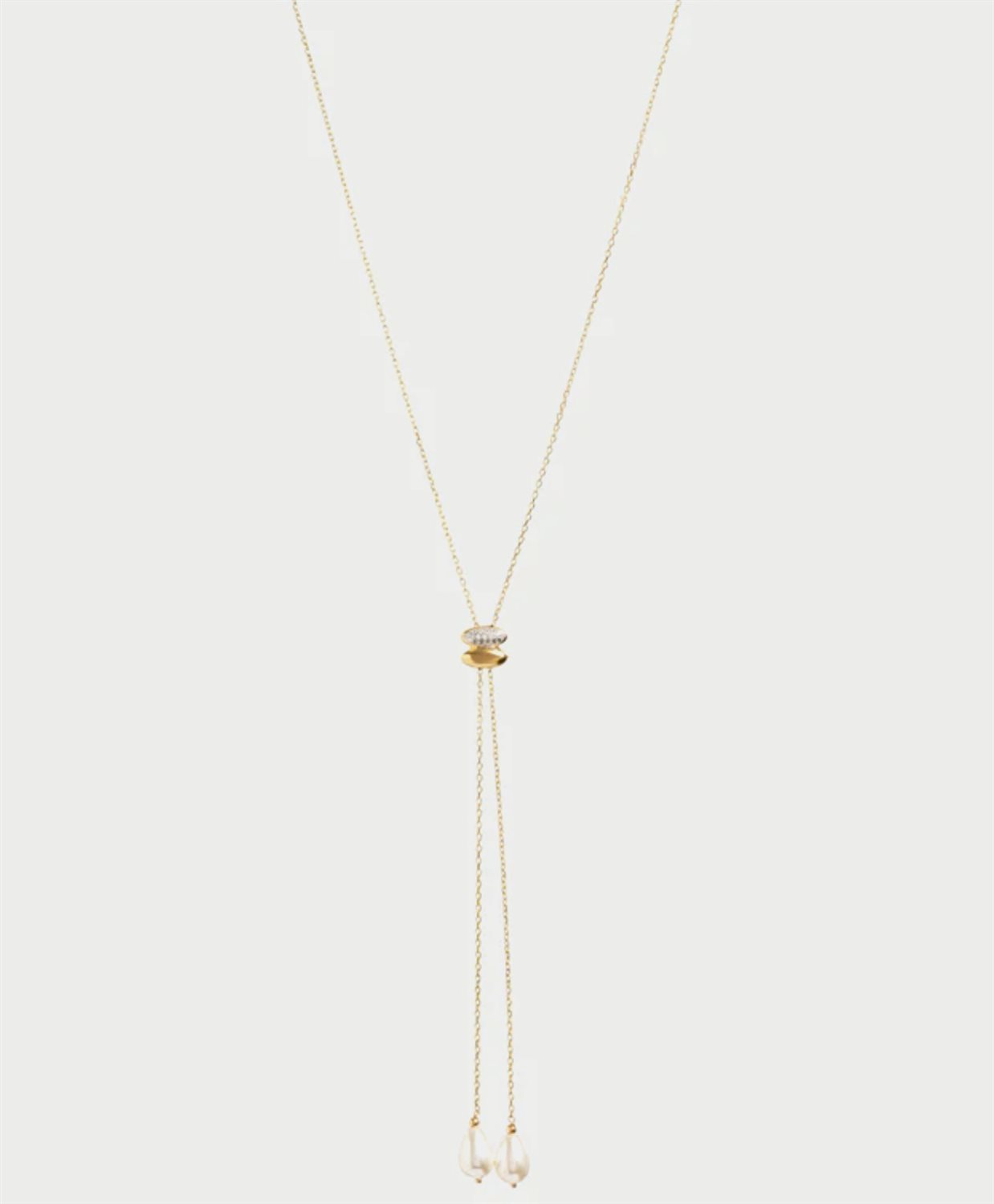 Collana Rue des Mille Donna ECLISSI GEN 2025 in Argento Perla GRZ-029 M3 B AU