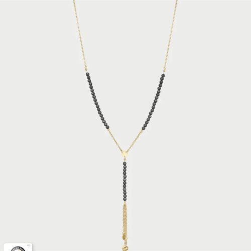 Collana Rue des Mille Donna in Argento GR-031 M3 N AU