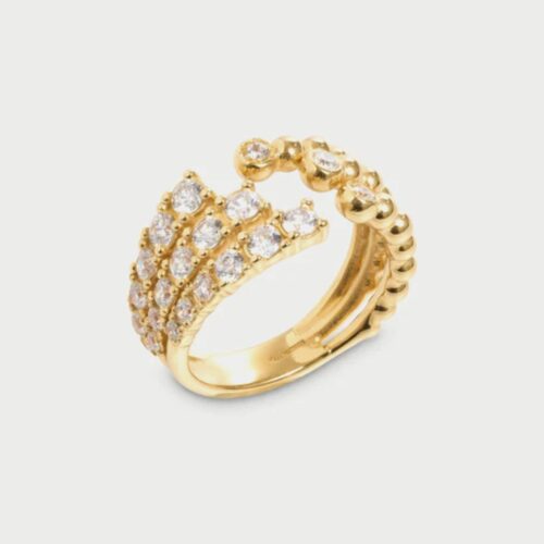 Anello Rue des Mille Donna ATHENA GEN 2025 in Argento Zircone ANZ-028 M1 AU