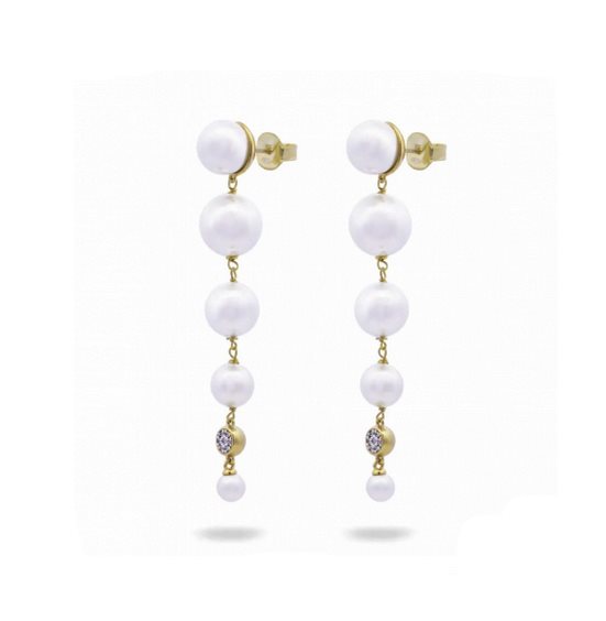 Orecchini Rue des Mille Donna in Argento Perla OR-019 M2 AU