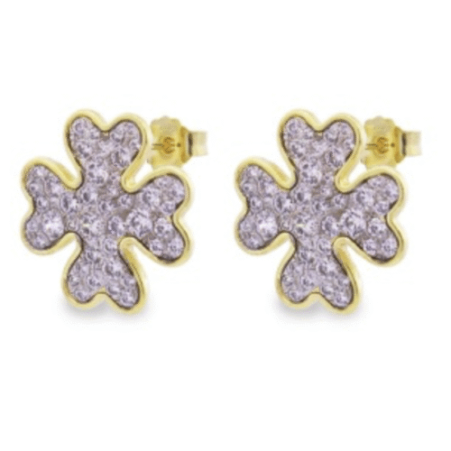 Orecchini Rue des Mille Donna Stardust Double in Argento Zircone ORZ-018 M2 QUAD AU