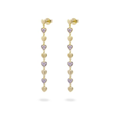 Orecchini Rue des Mille Donna in Argento Zirconia ORZ-018 MUL CUO AU