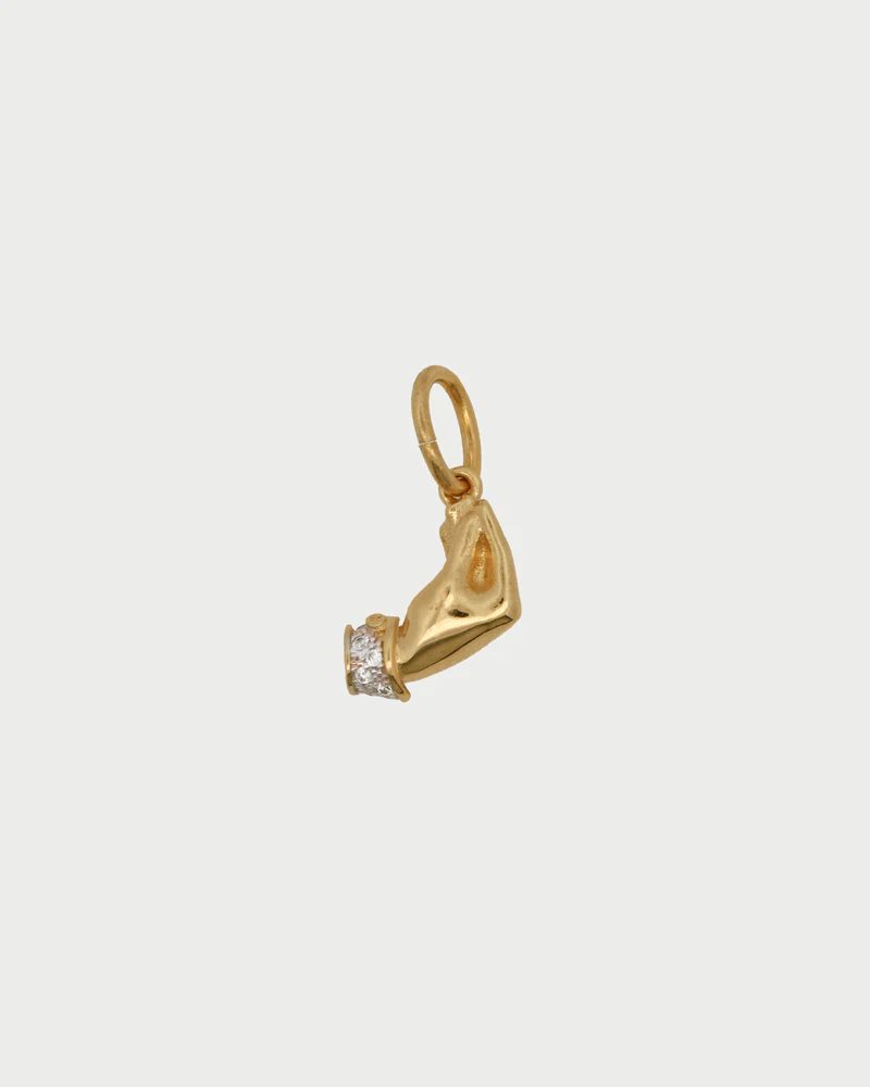 Charm Rue des Mille Donna Charm Bar in Argento CB-CN 46