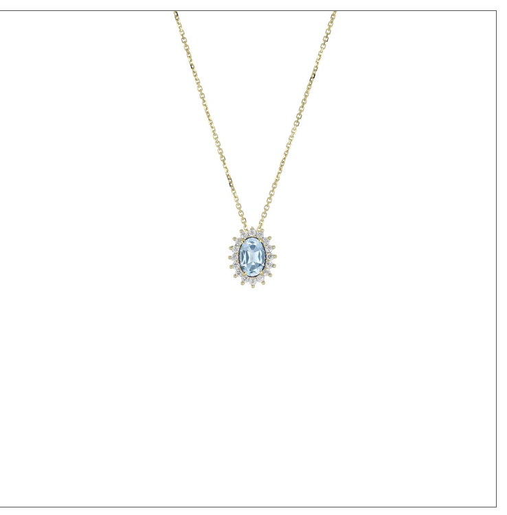 Collana Donna in Oro Zirconia C422QK0 CO