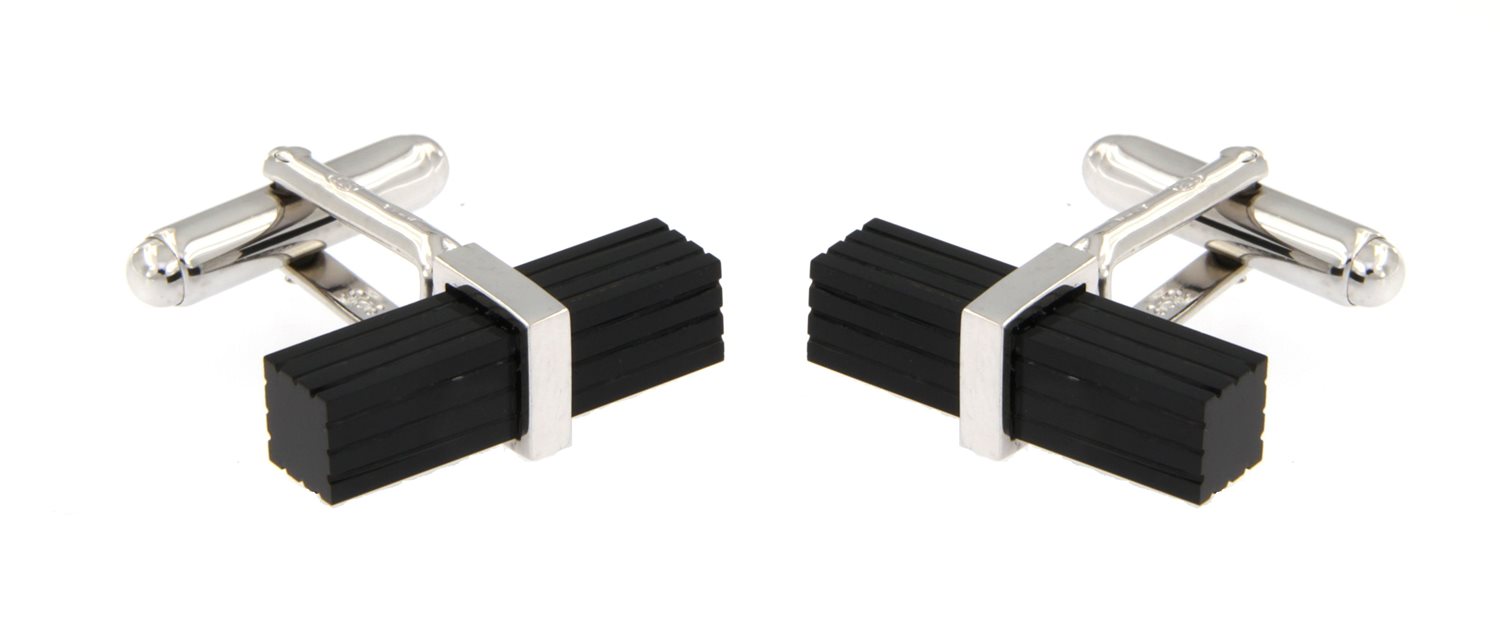 Gemelli Uomo in Argento Onice 337N ON GEM