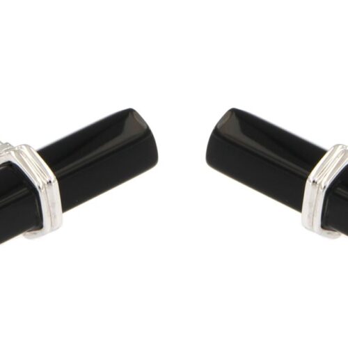 Gemelli Uomo in Argento Onice 337 ON GEM