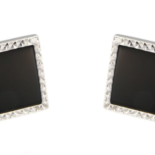 Gemelli Uomo in Argento Onice 580 ON GEM