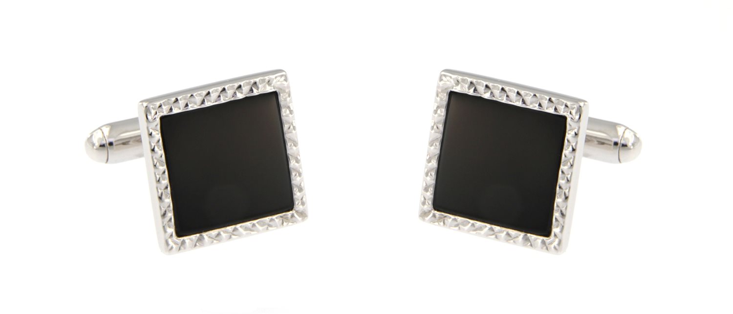 Gemelli Uomo in Argento Onice 580 ON GEM