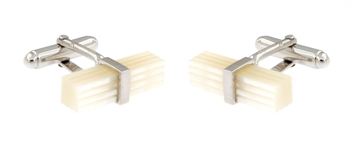 Gemelli Uomo in Argento Madreperla 337N MP GEM