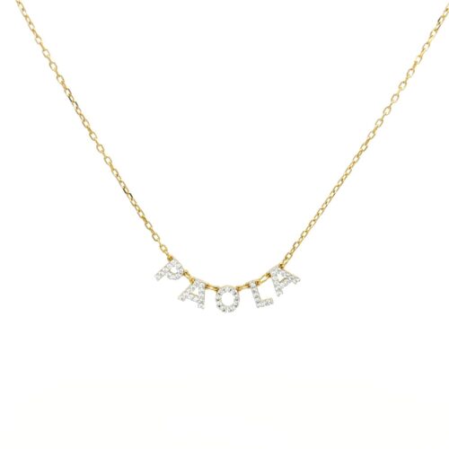 Collana Rue des Mille Donna in Argento GRZ-M3 NOME F2