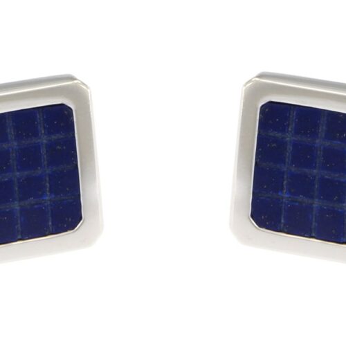 Gemelli Uomo in Argento Lapislazzulo 495 LAP GEM