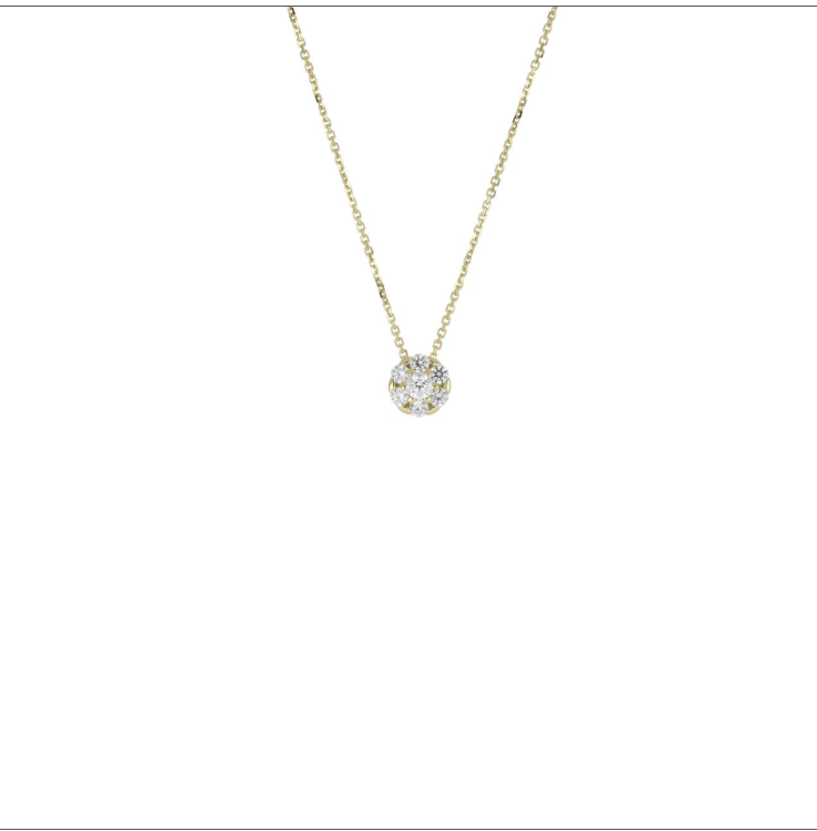 Collana Donna in Oro Zirconia C3N2BK0 CO