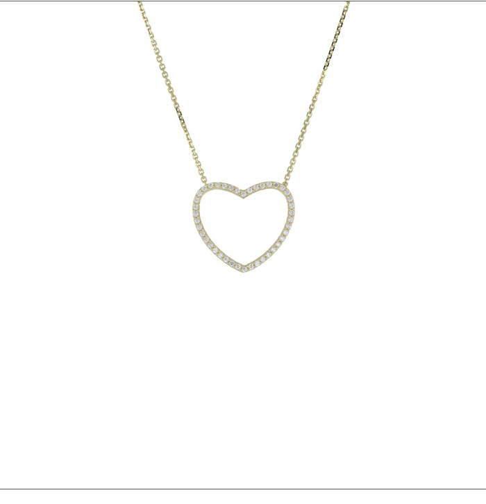 Collana Donna in Oro Zirconia C4B2BK0 CO