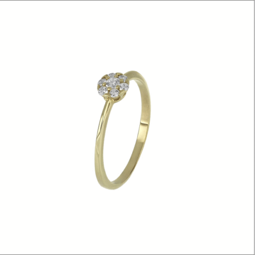 Anello Donna in Oro Zircone A382B10 AN