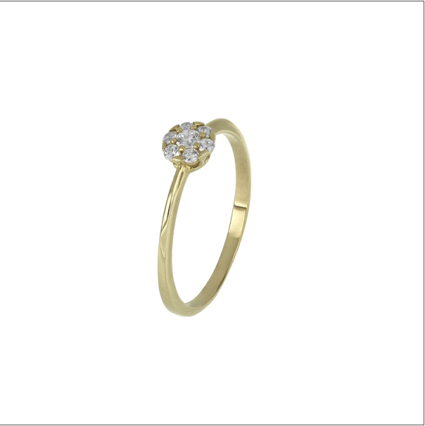 Anello Donna in Oro Zircone A382B10 AN