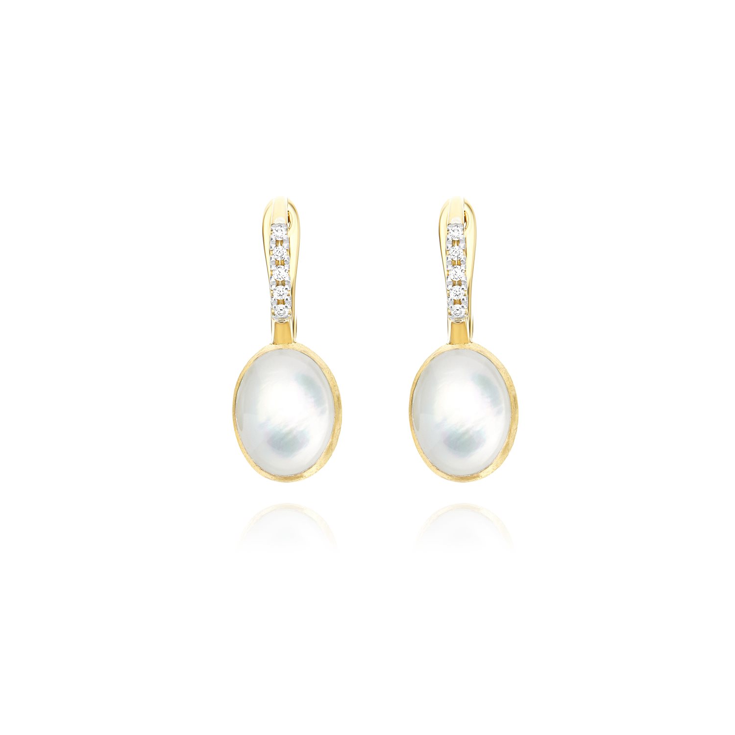 Orecchini Nanis Donna BOULES in Oro Diamante OS15-609-IN