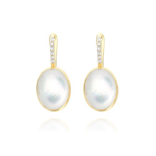 Orecchini Nanis Donna BOULES in Oro Diamante OS14-609-IN
