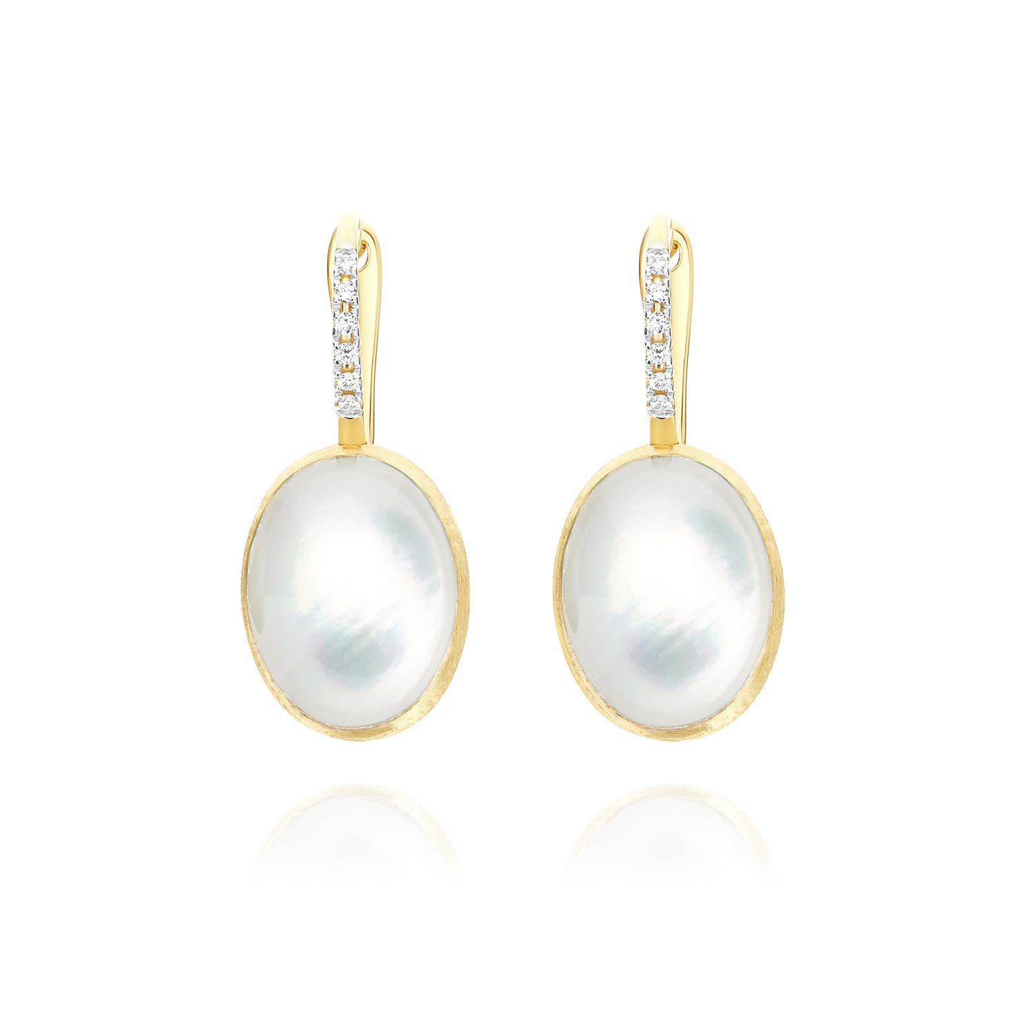Orecchini Nanis Donna BOULES in Oro Diamante OS14-609-IN