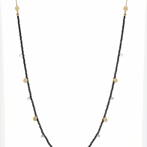 Collana Rue des Mille Donna in Argento CL-031 M2 N AU