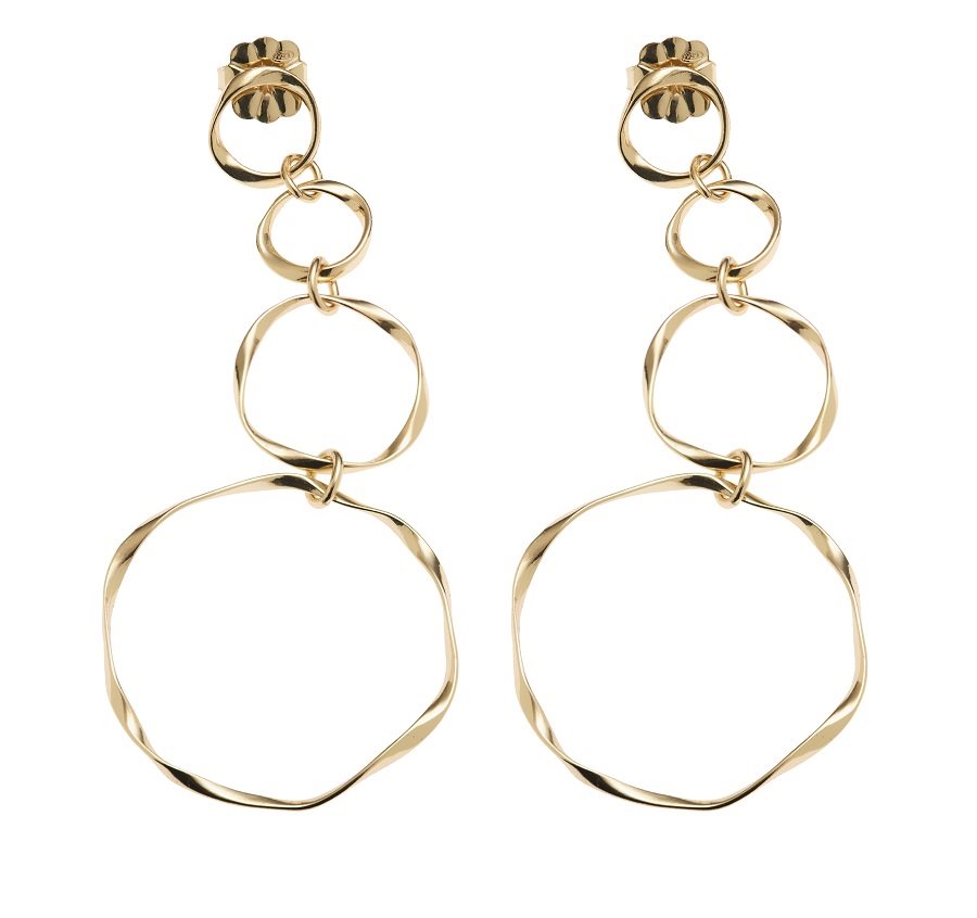 Orecchini Aquaforte Donna Intrecci in Argento H4180310 1 Orecchini Aquaforte Donna Intrecci in Argento H4180310