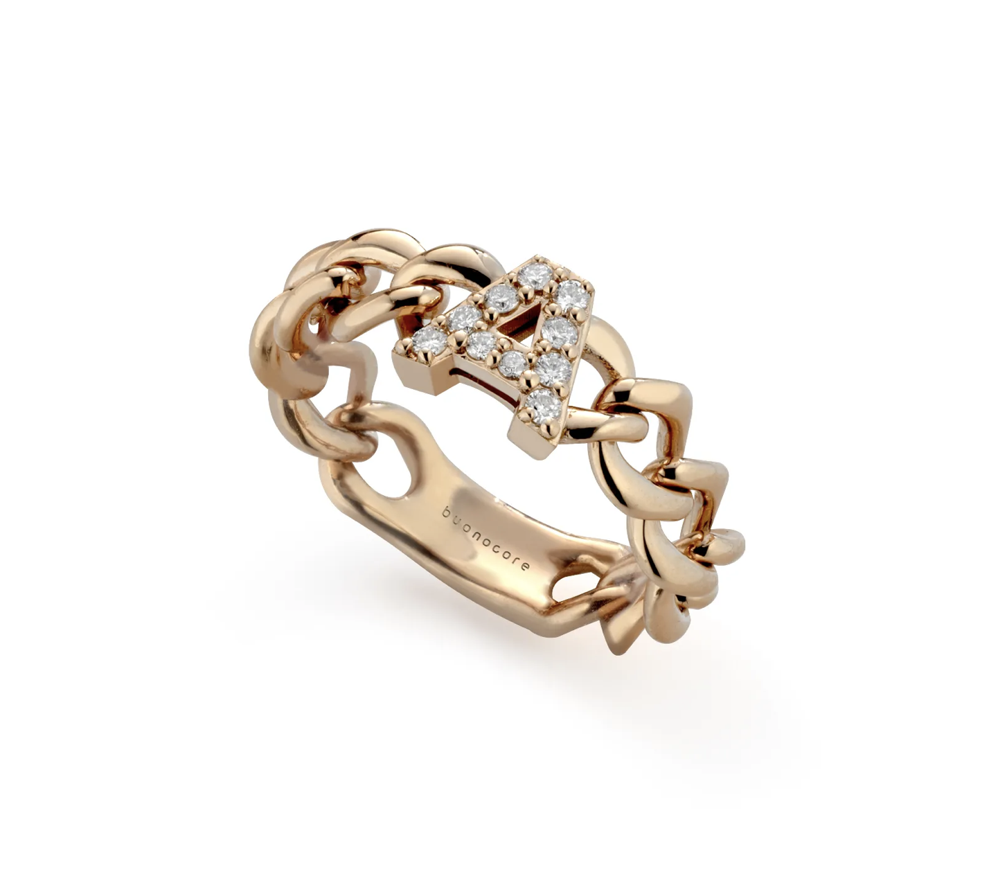 Anello Buonocore Donna in Oro Diamante 65A-A-DP 1 Anello Buonocore Donna in Oro Diamante 65A-A-DP