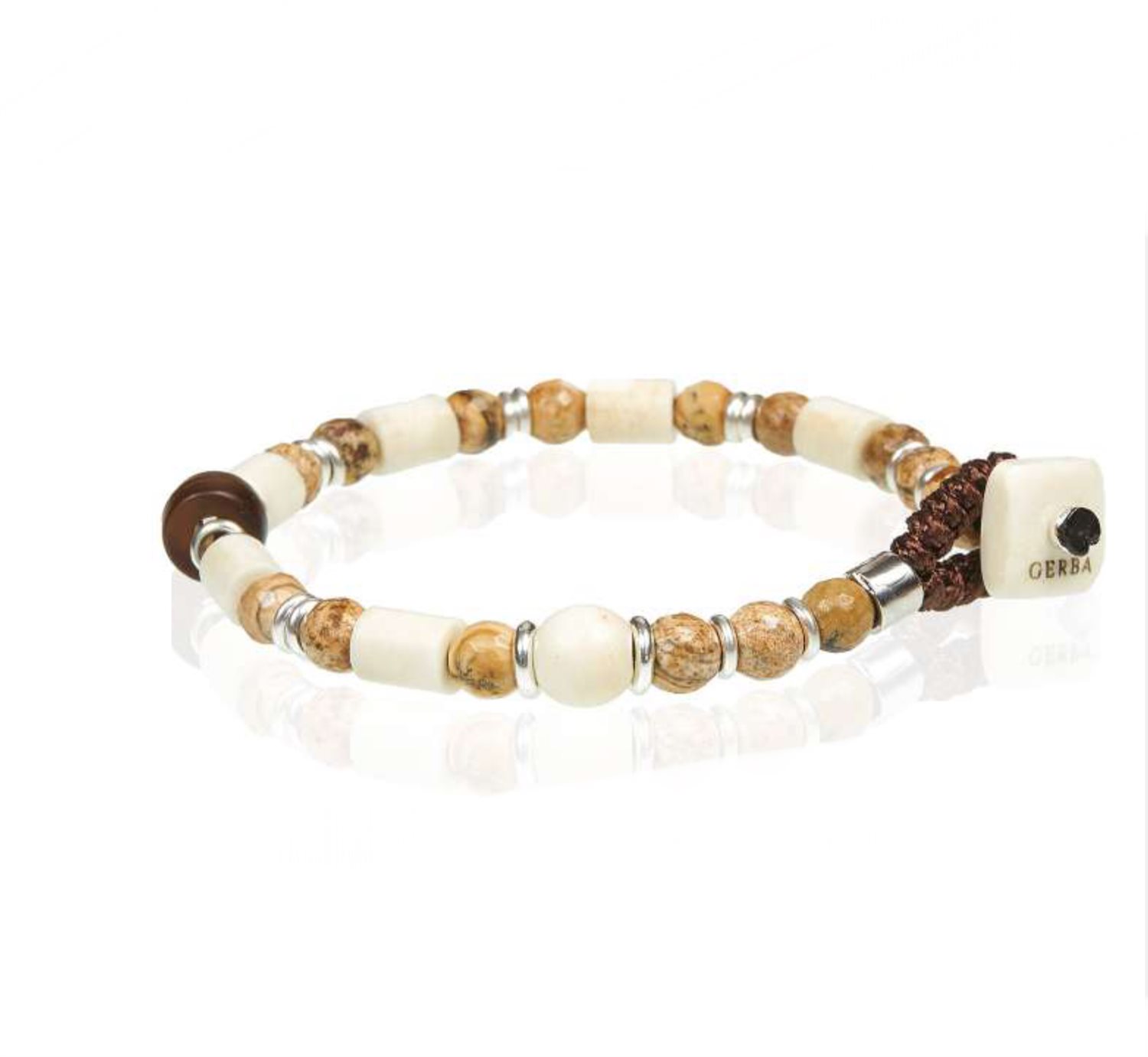 Bracciale Gerba winter white in Argento WW 03 1 Bracciale Gerba winter white in Argento WW 03