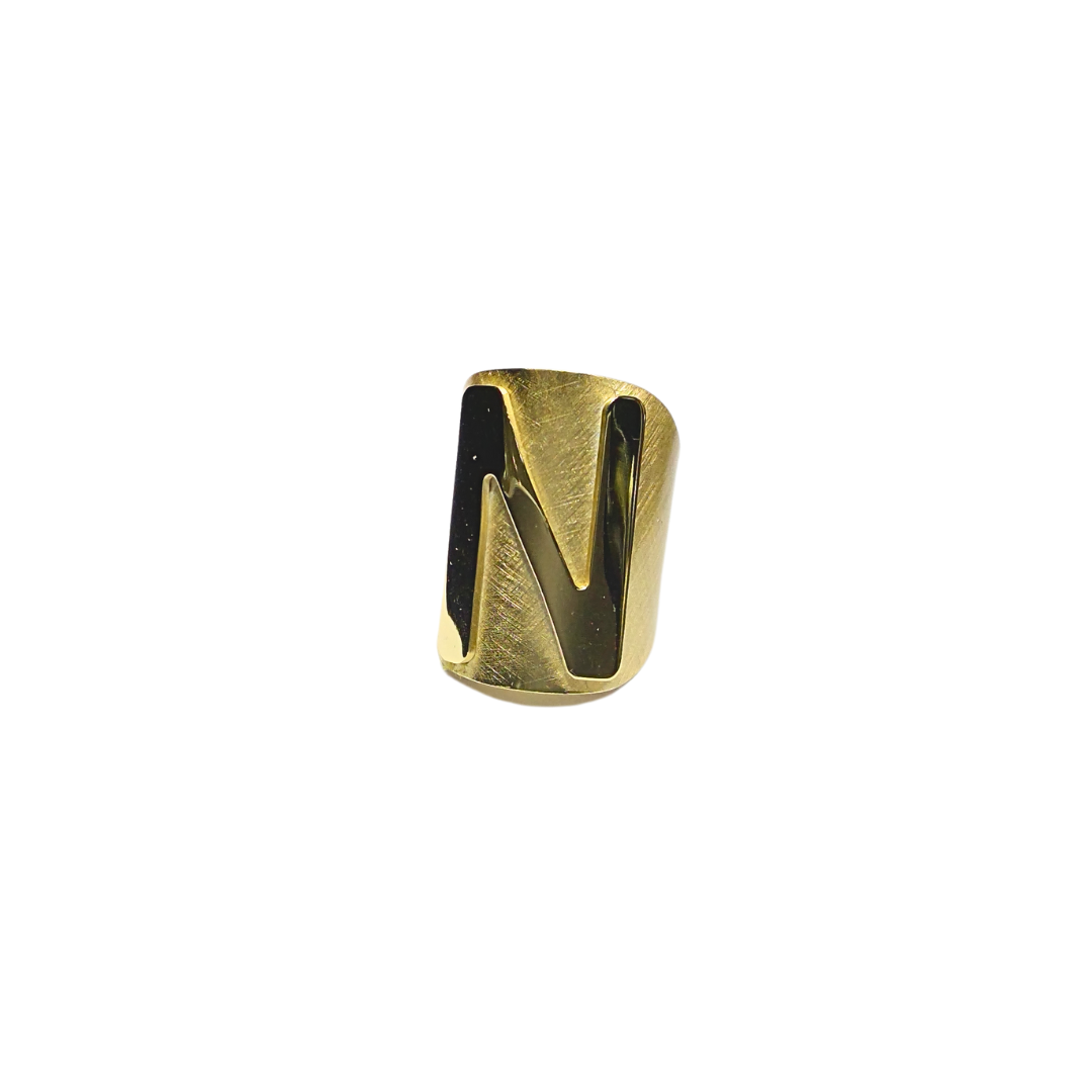 Anello Aquaforte Donna Le Letterine in Argento H0461030PN 1 Anello Aquaforte Donna Le Letterine in Argento H0461030PN