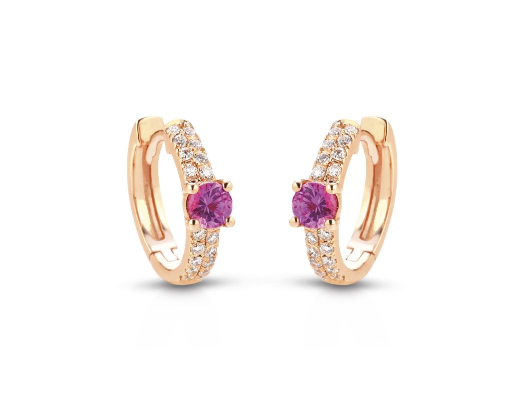 Orecchini Buonocore Donna in Oro Diamante 729O01MP 1 Orecchini Buonocore Donna in Oro Diamante 729O01MP