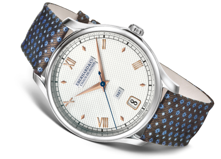 Orologio Eberhard Uomo re in Acciaio 21028 CT 2 Orologio Eberhard Uomo re in Acciaio 21028 CT - immagine 2