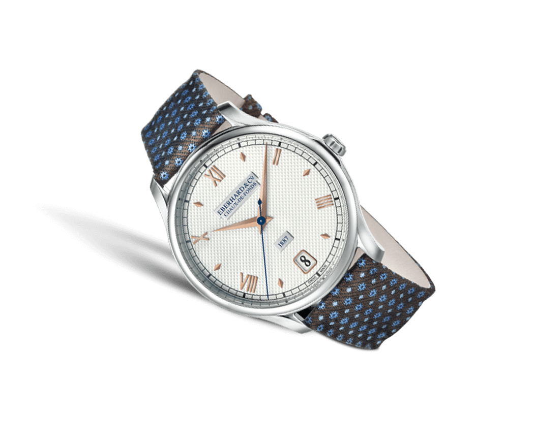 Orologio Eberhard Uomo re in Acciaio 21028 CT 3 Orologio Eberhard Uomo re in Acciaio 21028 CT - immagine 3