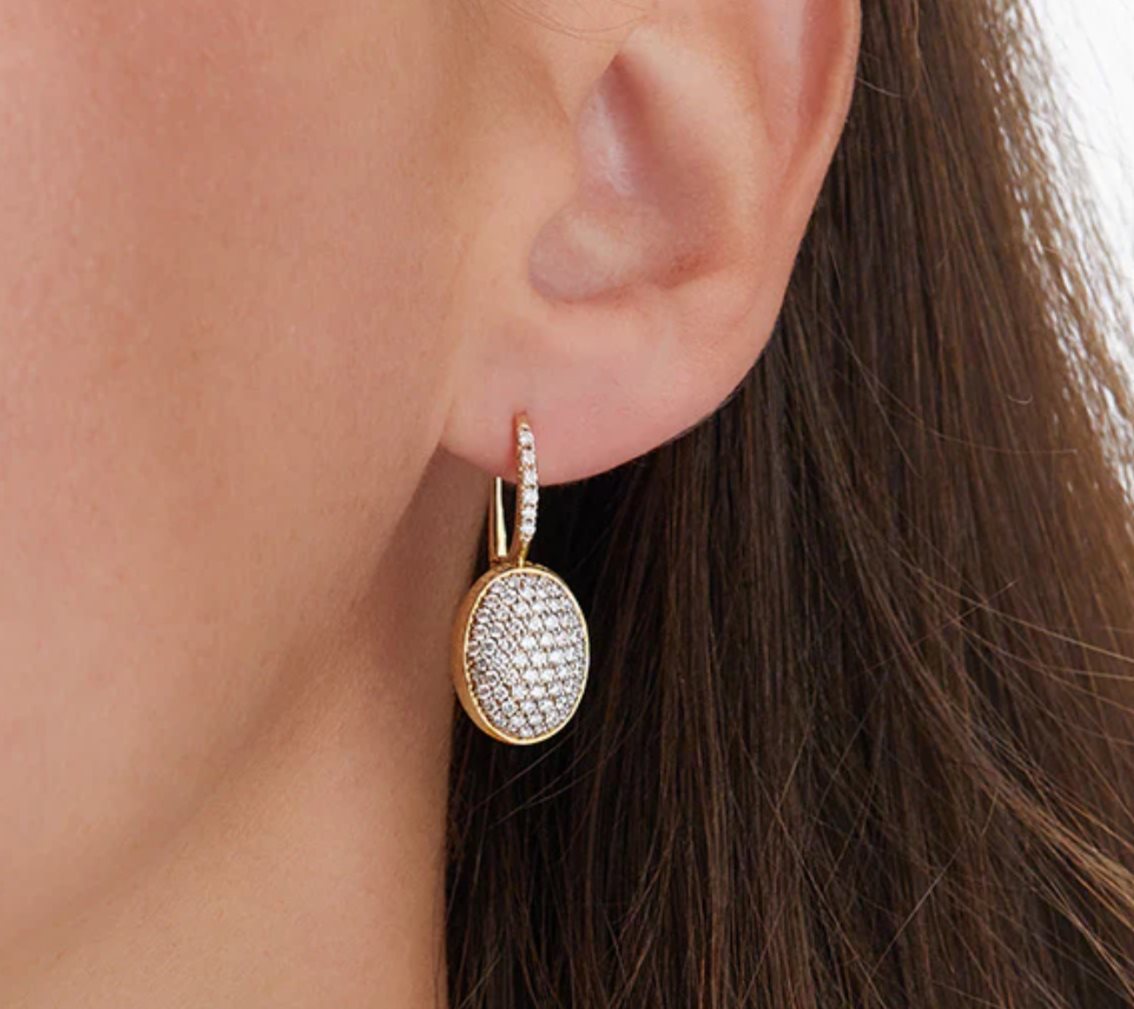 Orecchini Nanis Donna Ciliegine in Oro giallo Diamante OS27-583 2 Orecchini Nanis Donna Ciliegine in Oro giallo Diamante OS27-583 - immagine 2