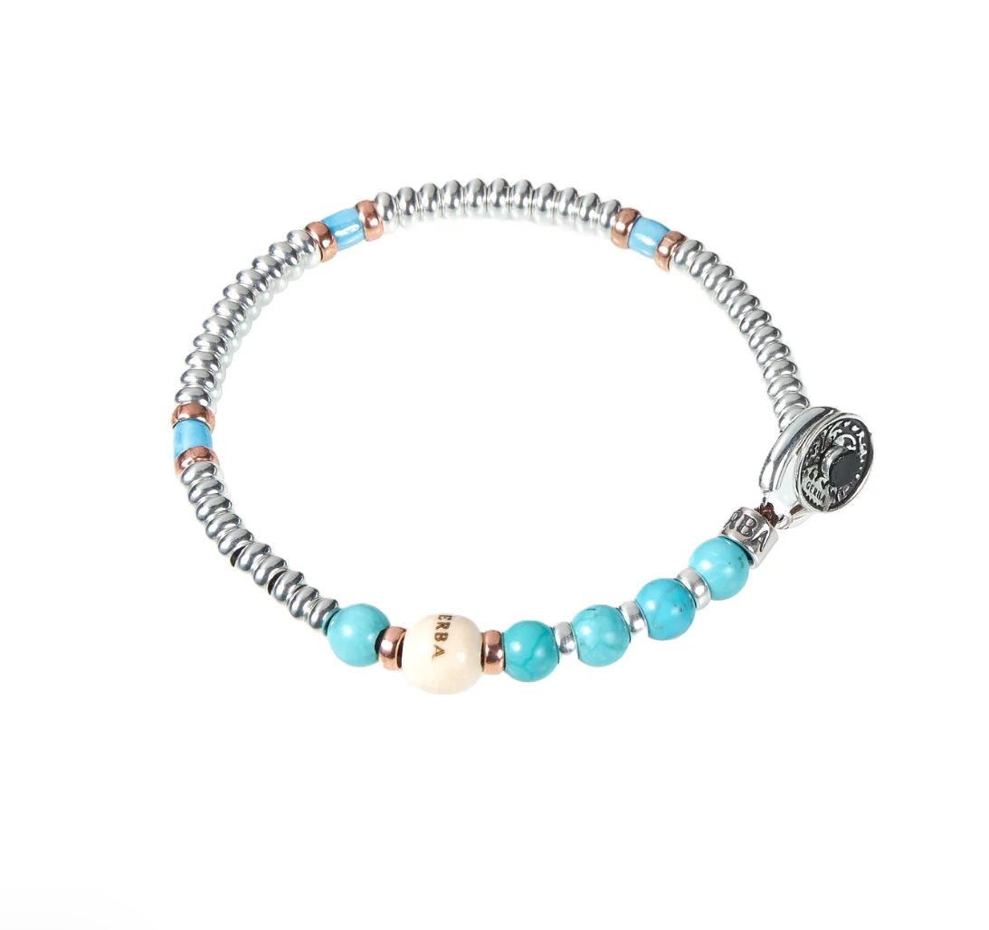 Bracciale Gerba monamour in Argento Turchese MA 19 1 Bracciale Gerba monamour in Argento Turchese MA 19