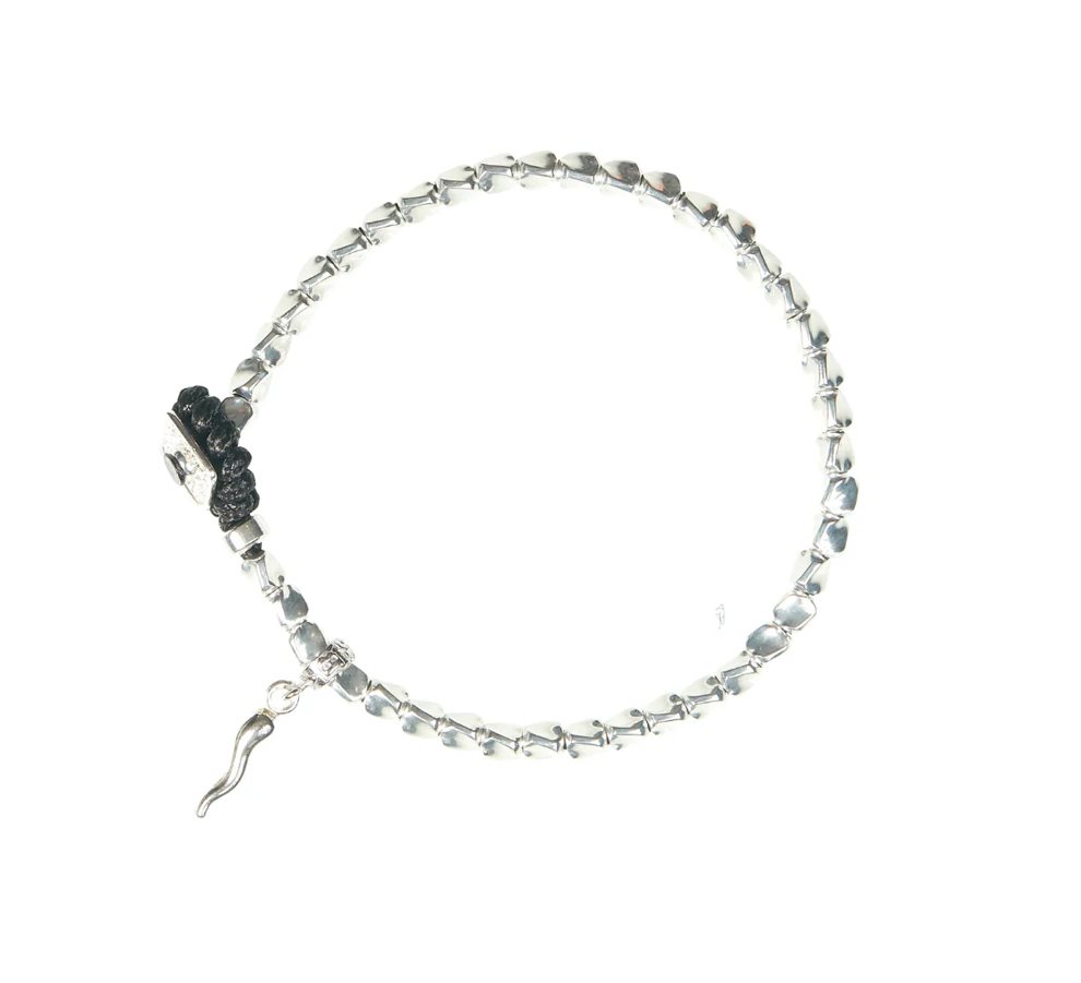 Bracciale Gerba Uomo in Argento HORN24 1 Bracciale Gerba Uomo in Argento HORN24