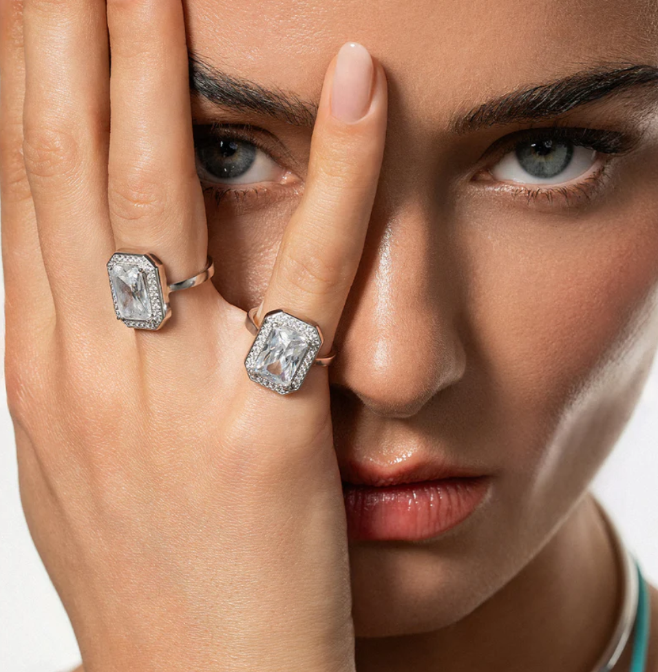Anello Rue des Mille Donna in Argento Cubic Zirconia AN-035 M1 RH 2 Anello Rue des Mille Donna in Argento Cubic Zirconia AN-035 M1 RH - immagine 2